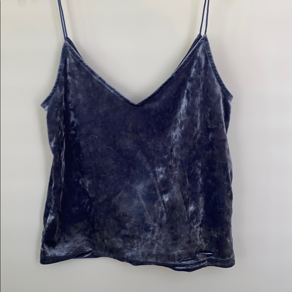 Velvet tank top